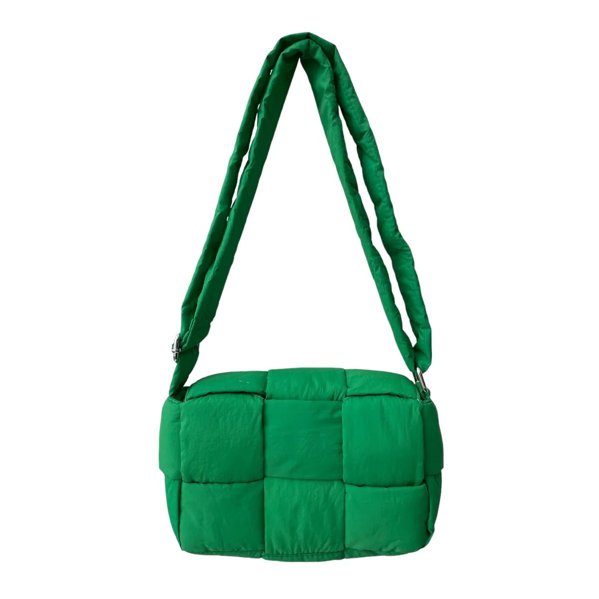 Bolsa Acolchada Urban Cherry Verde - Redcodeshopp