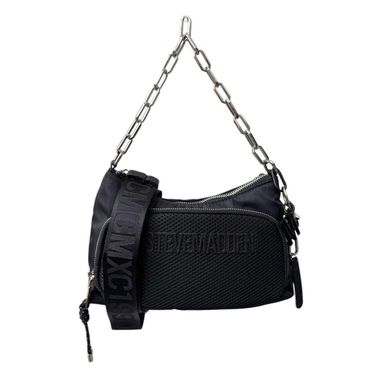 Bolsa Bandolera Steve Madden Bjadaa Black - Redcodeshopp