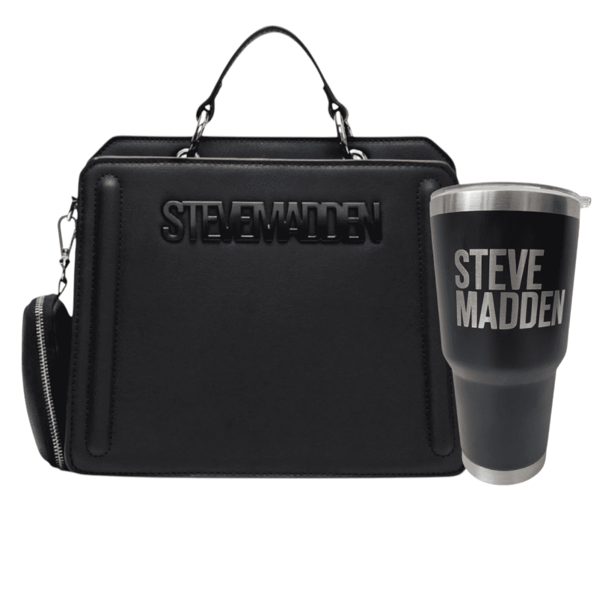 Bolsa Bevelyn Steve Madden Black + Termo - Redcodeshopp