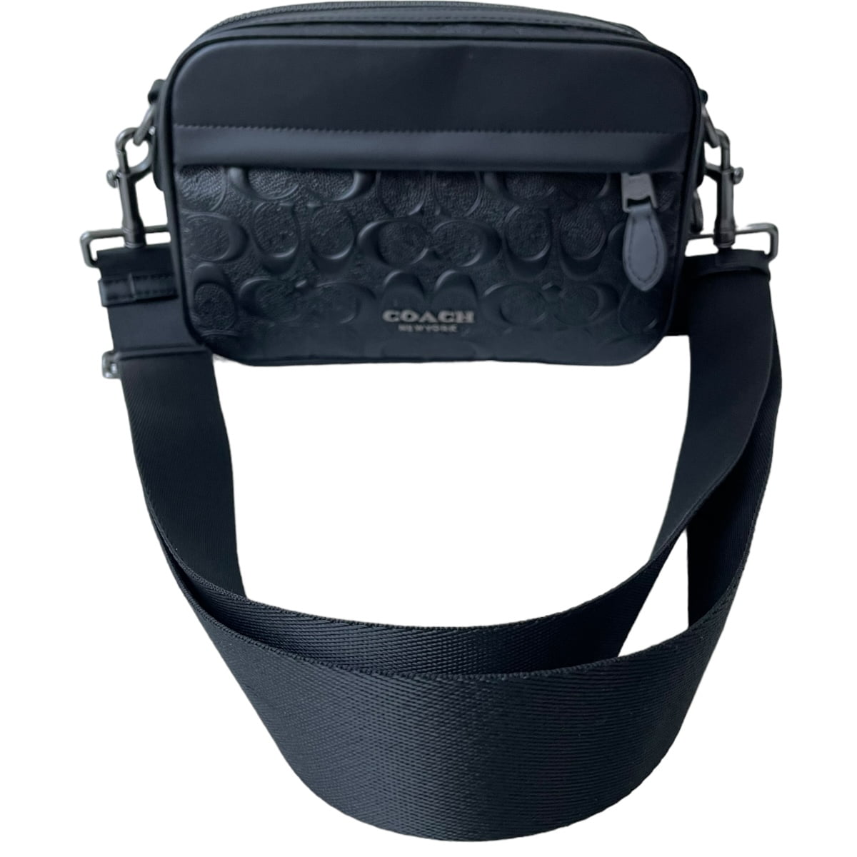 Bolsa Coach Crossbody Signature Negra - Redcodeshopp