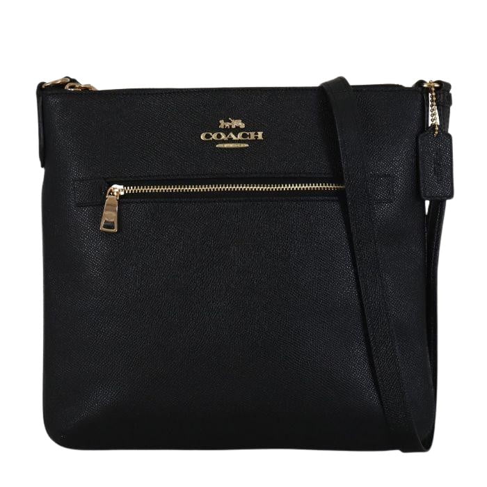 Bolsa Crossbody Coach Rowan Negro Unisex - Redcodeshopp