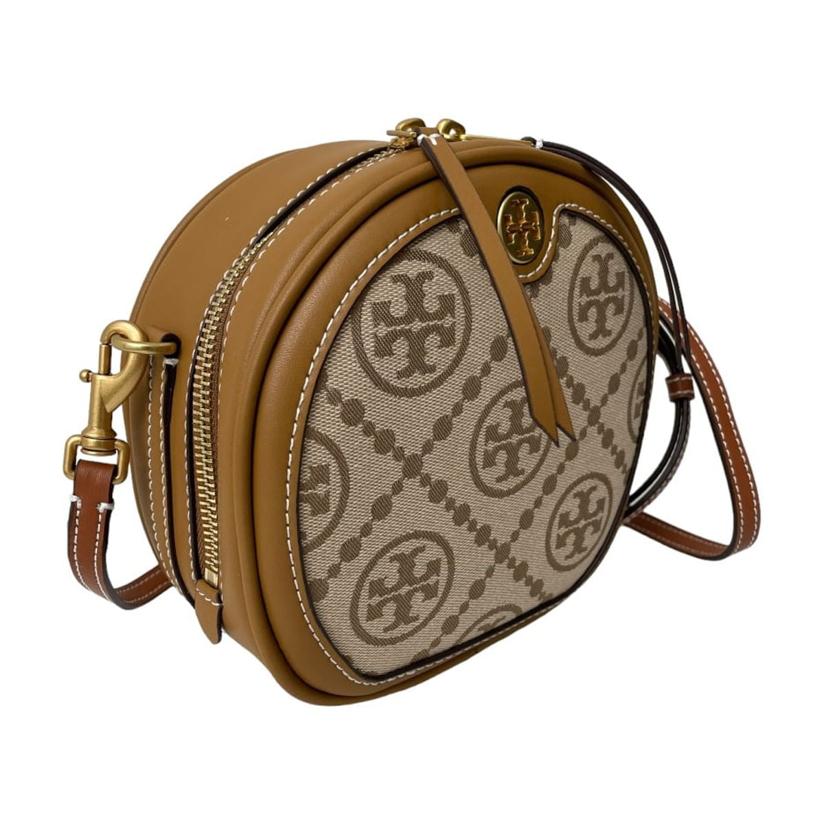Bolsa Crossbody Tory Burch Circl Miel - Redcodeshopp
