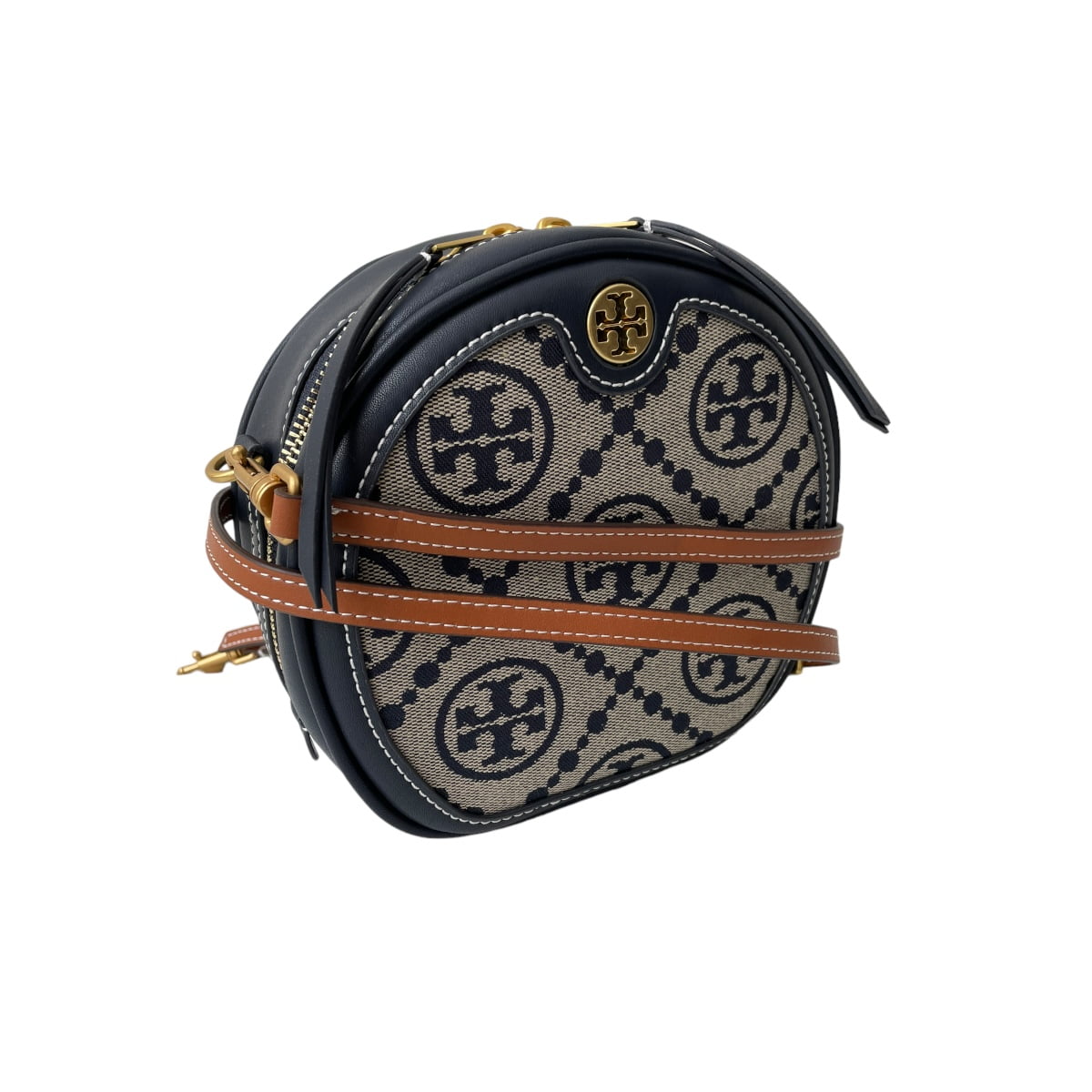 Bolsa Crossbody Tory Burch Circl Navy - Redcodeshopp
