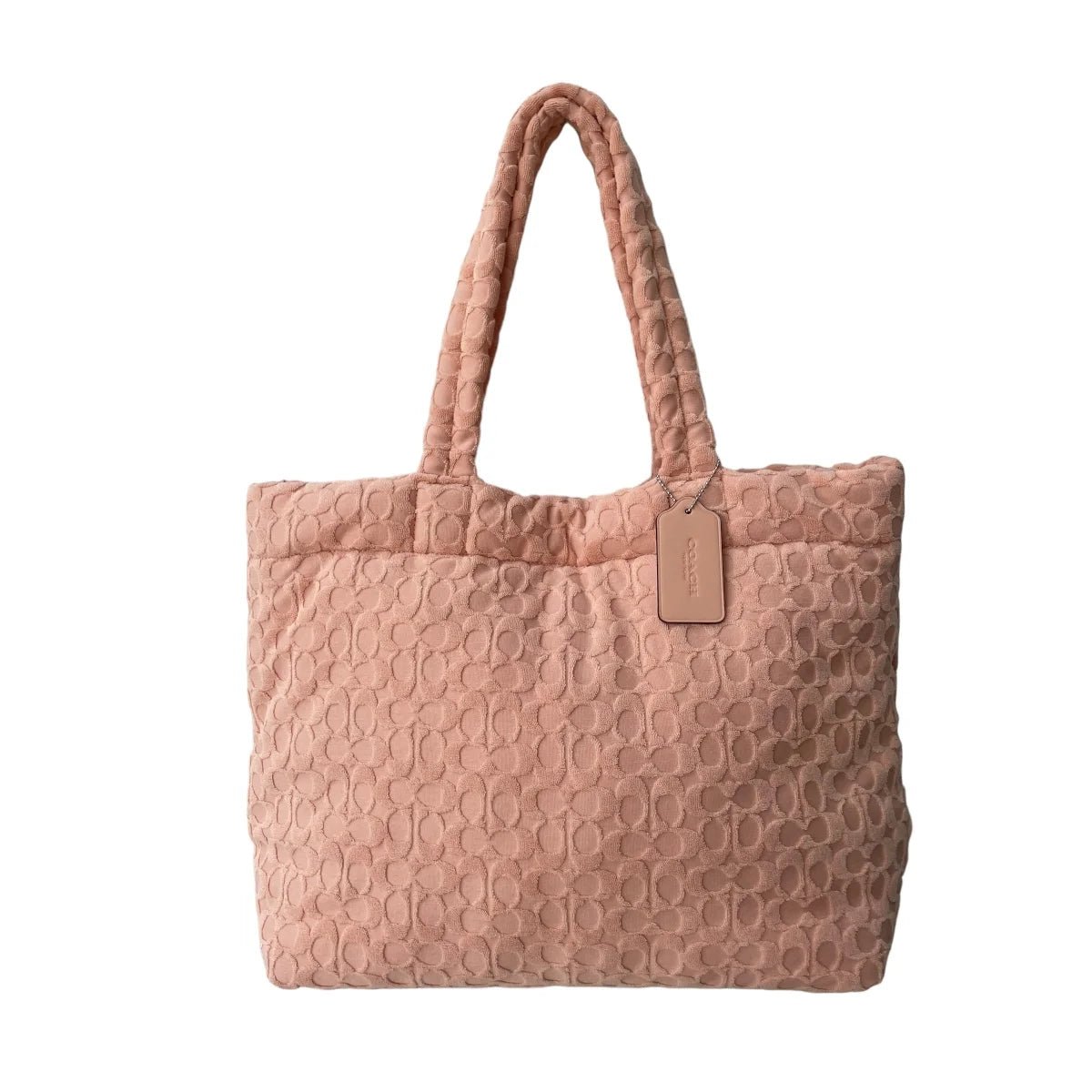 Bolsa de Playa Coach Tote Felpa Orange - Redcodeshopp