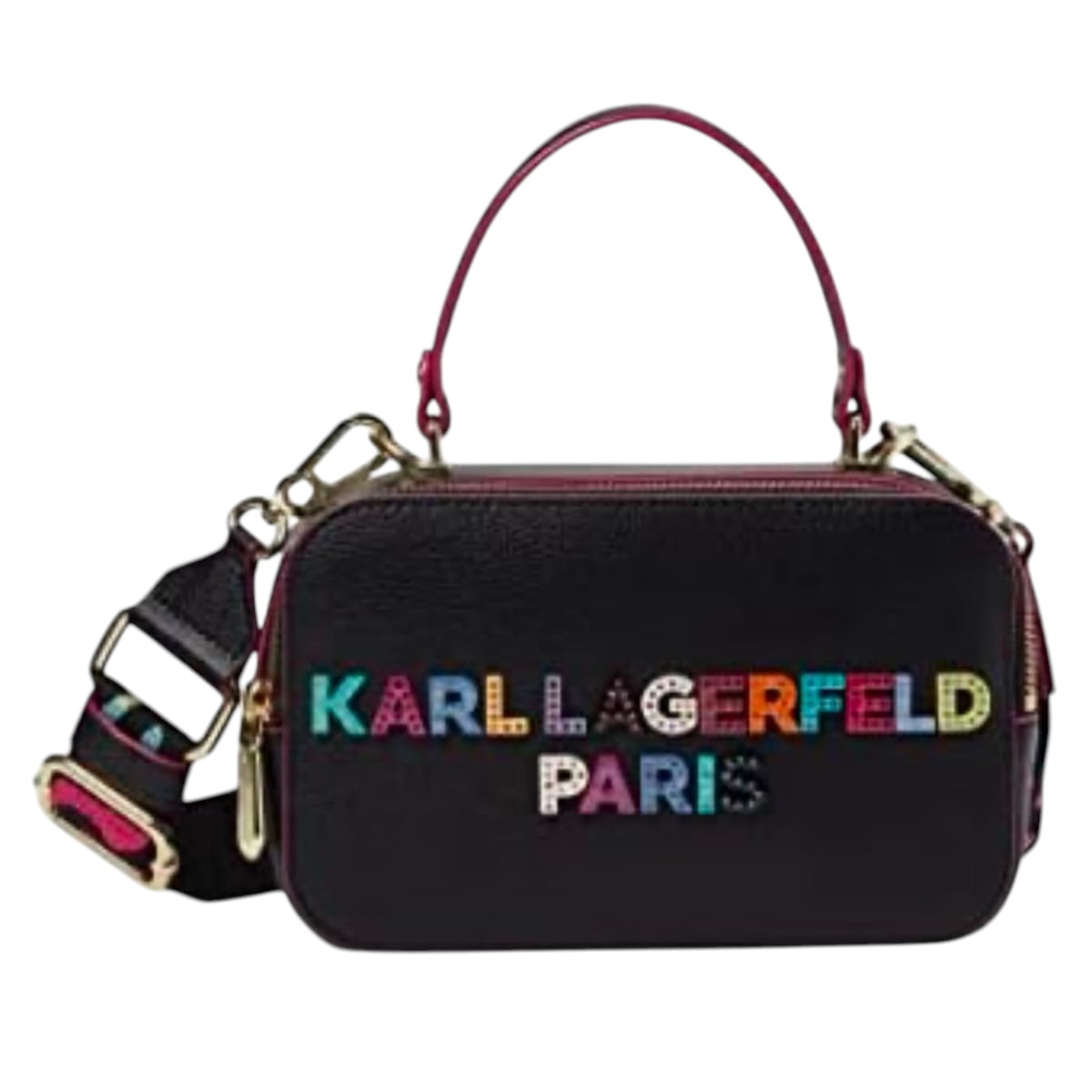 Bolsa estilo Camara Karl Lagerfeld Agyness Black - Redcodeshopp