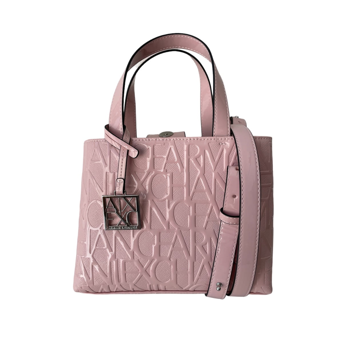 Bolsa Mini Tote Armani Exchange Rosa Brillante - Redcodeshopp