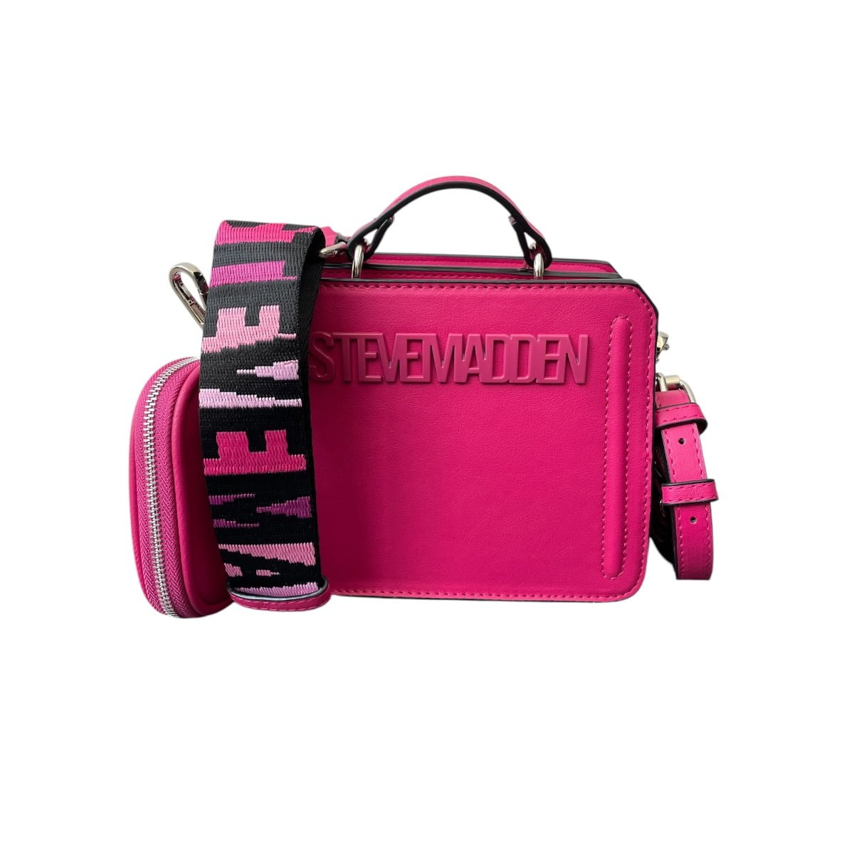 Bolsa para Dama Steve Madden Bevelymm Fucsia Bevelyn Mini - Redcodeshopp