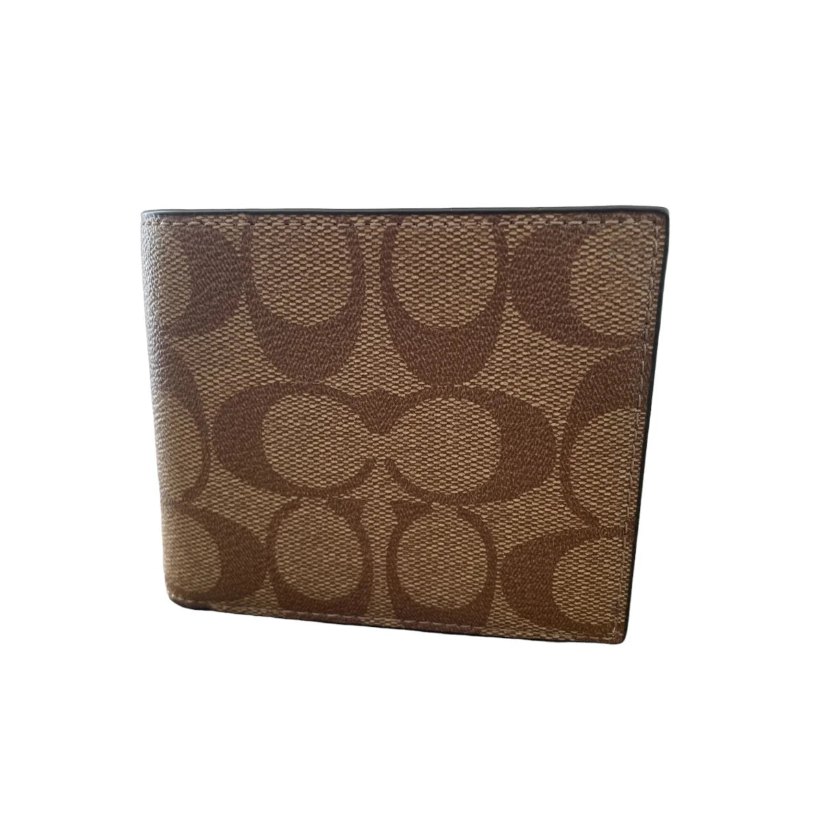 Cartera Coach Signature PVC Brown - Redcodeshopp