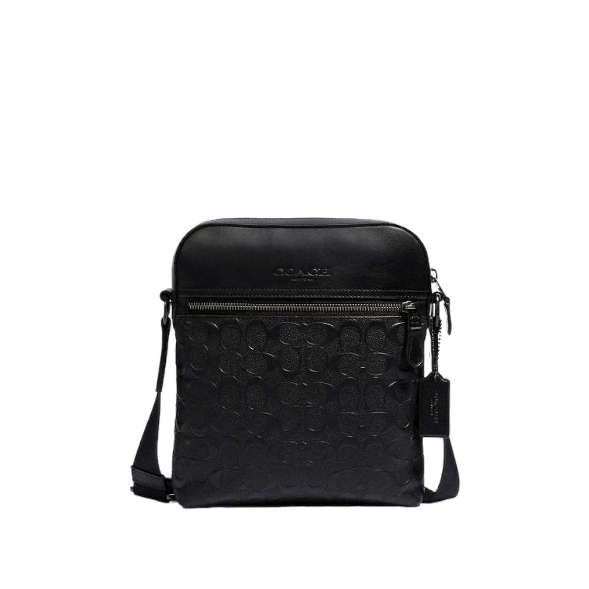 Coach Bolsa Crossbody Blackout Signature - Redcodeshopp