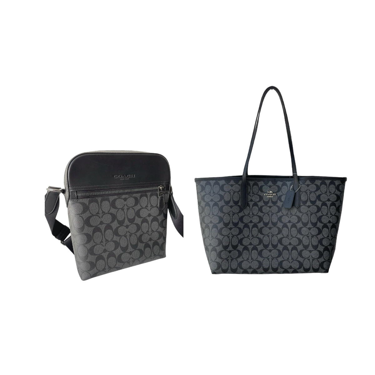 Combo 2 Bolsas Coach Dama y Caballero