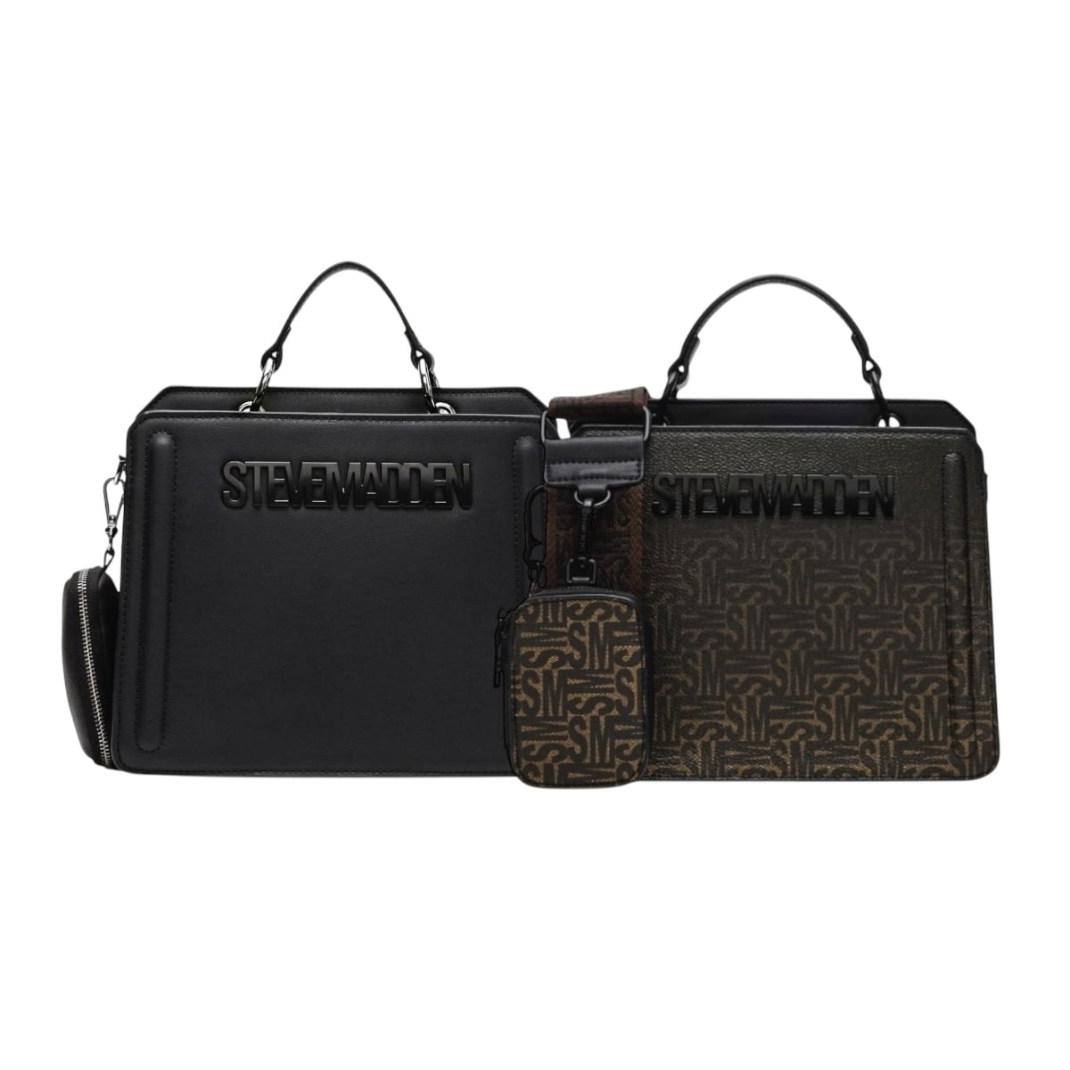 Combo de Bolsas Seteve Madden Bevelyn Black & Honey - Redcodeshopp