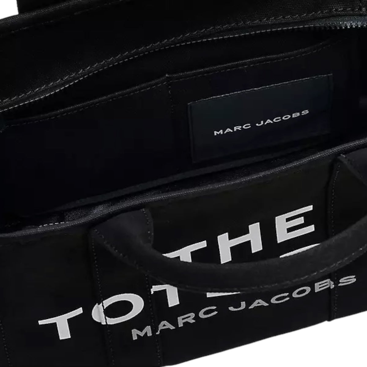 Marc Jacobs the tote bag Canvas negra Mediana - Redcodeshopp