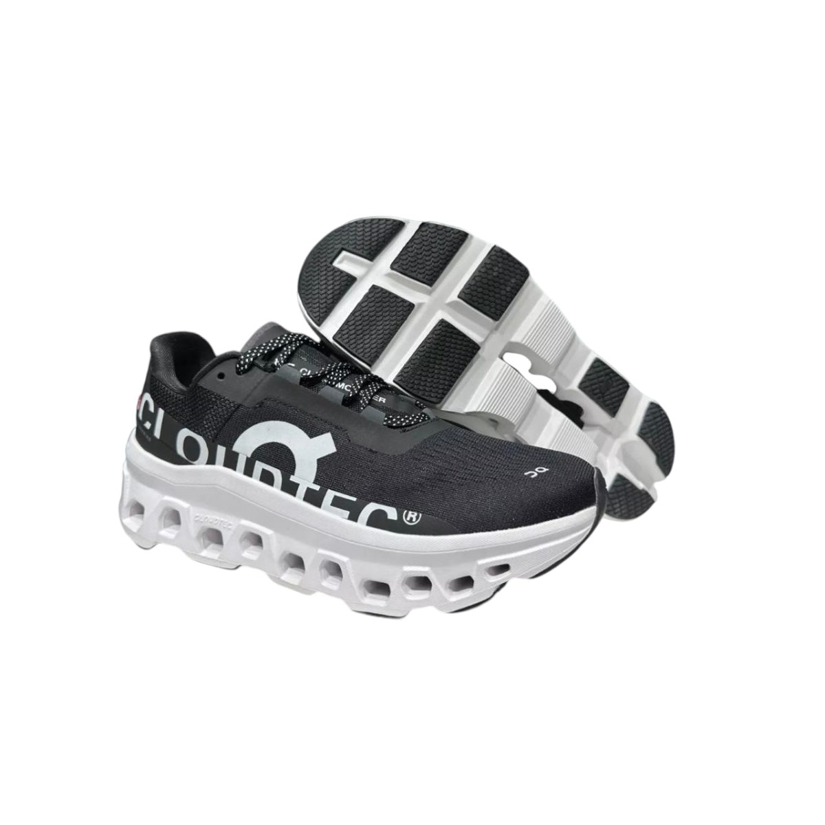 On Cloud Monster Tenis negro/blanco - Redcodeshopp