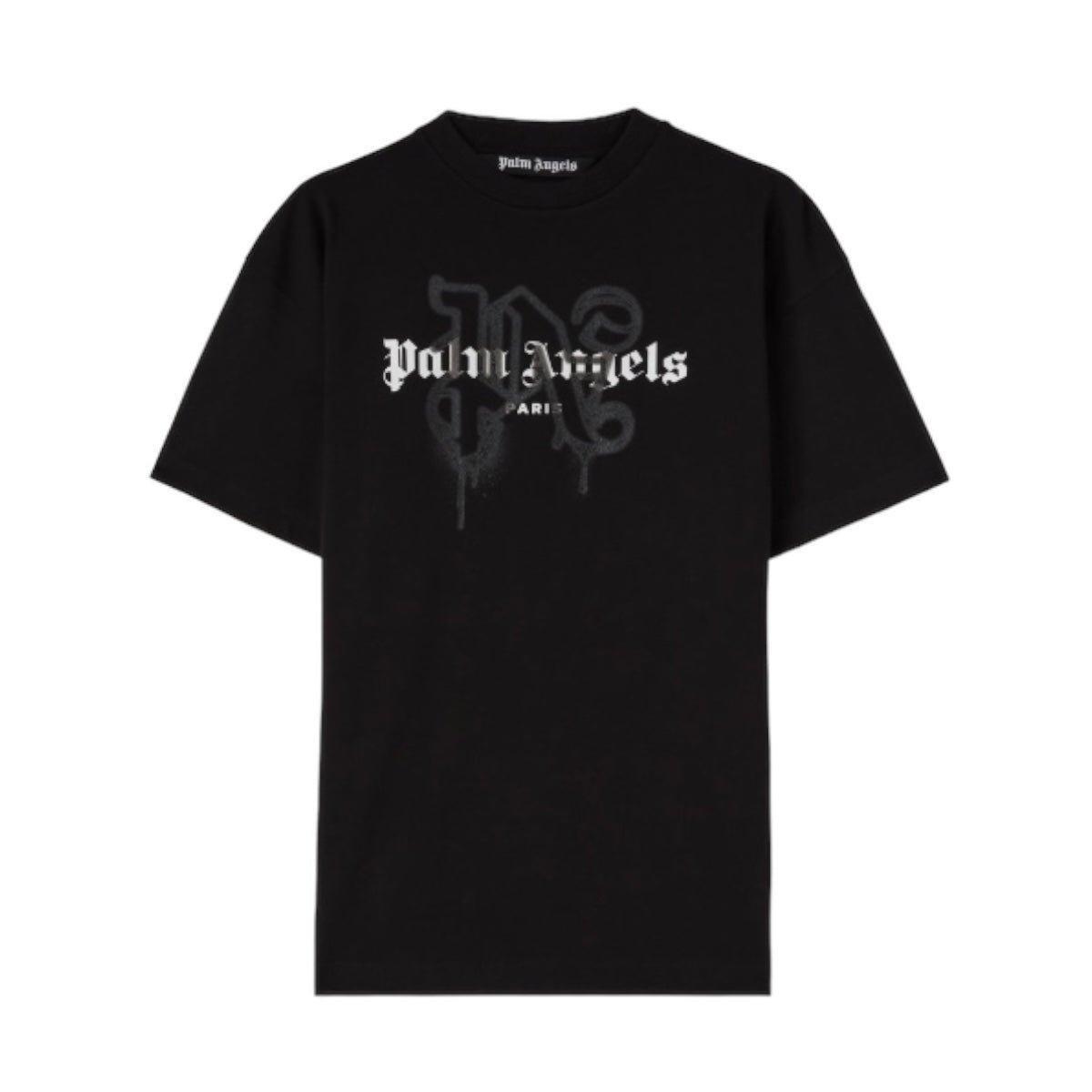 Palm Angels playera Paris Sprayed Hombre - Redcodeshopp