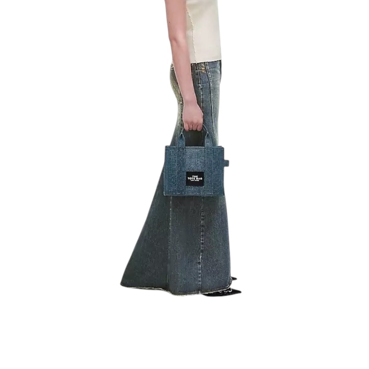 The Tote Bag Marc Jacobs Crystal Mezclilla - Redcodeshopp