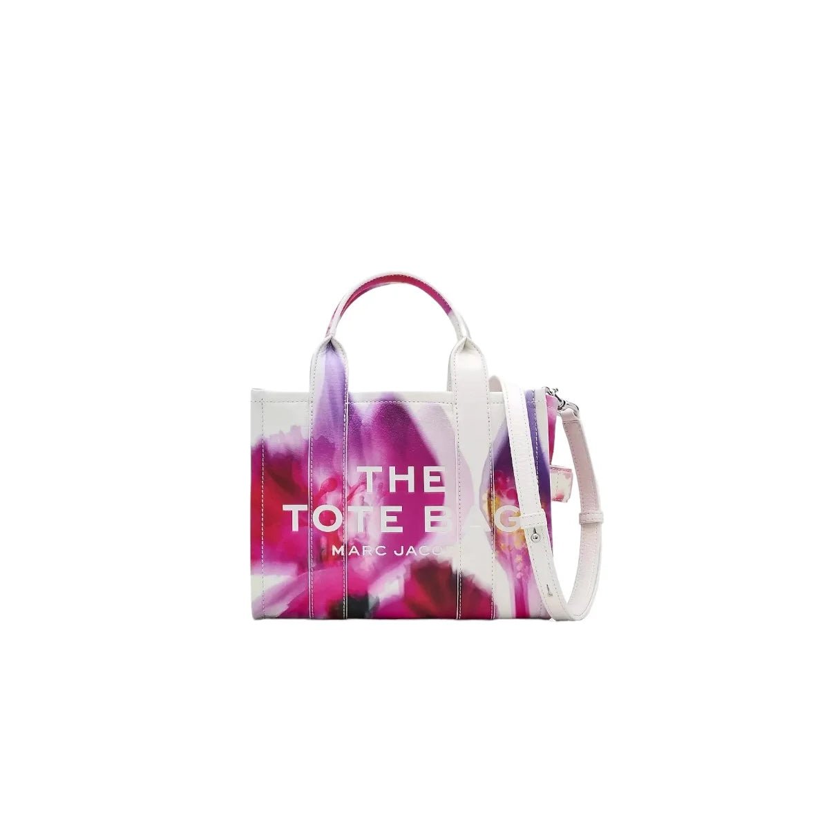 Tote Marc Jacobs Piel Floral Multicolor - Redcodeshopp